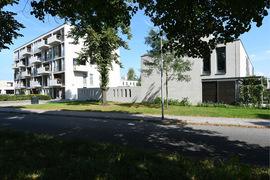 Zwolle%20muziekwijk architectuur%20woningbouw wonen%20in%20een%20park jan%20bloemendal%20architecten 11